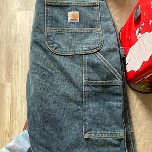 Carhartt  Men's Relaxed Fit Holter Dungaree Jeans, 103327-966 & Army tactical